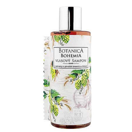 Bohemia Gifts Botanica Chmel a obilí pivní šampon na vlasy 200 ml