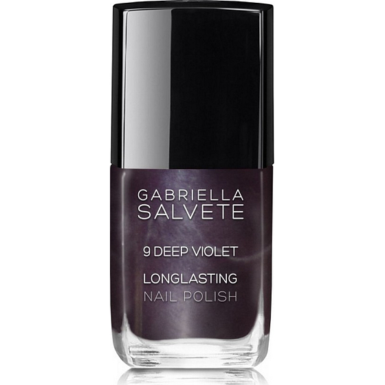 Gabriella Salvete Longlasting Enamel dlouhotrvající lak na nehty s vysokým leskem 09 Deep Violet 11 ml