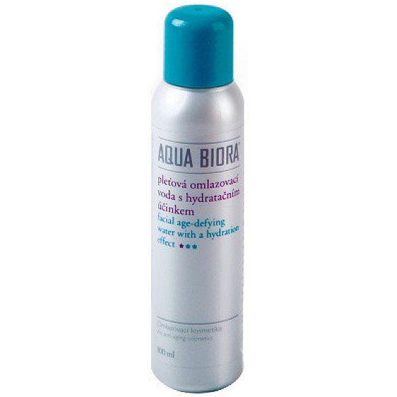 Biora Aqua omlazovací pleťová voda s hydratačním účinkem a s obsahem přírodní kyseliny hyaluronové 100 ml