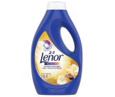 Lenor Color 2v1 Gold Orchid vůně vanilky, mimózy, růží a broskví tekutý prací gel na barevné prádlo 18 dávek 990 ml