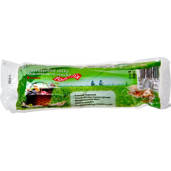 Folifix Food Bags Mikrotenové sáčky na roli 7 µm, 6 litrů, 30 x 50 cm 30 kusů