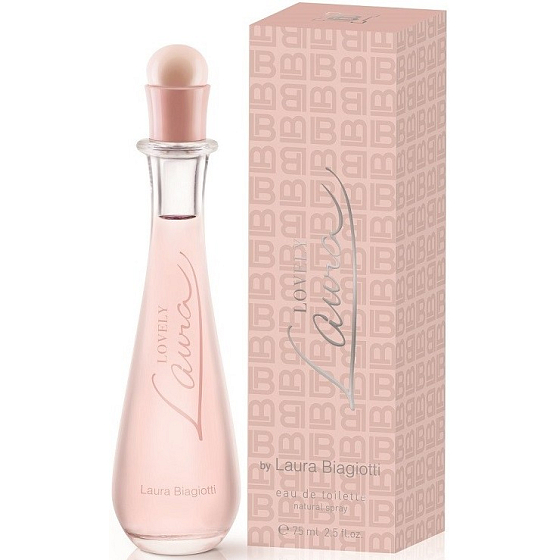 Laura Biagiotti Lovely Laura toaletní voda pro ženy 75 ml