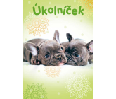 Ditipo Úkolníček 2 štěňata sešit A6