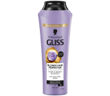 Gliss Kur Blonde Perfector szampon do naturalnie farbowanych lub rozjaśnionych włosów blond 250 ml