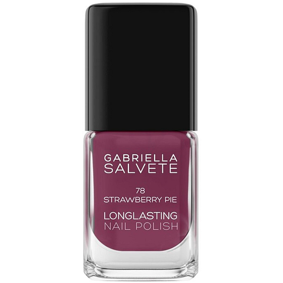Gabriella Salvete Longlasting Enamel dlouhotrvající lak na nehty s vysokým leskem 78 Strawberry Pie 11 ml