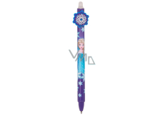 Colorino Gumowalne pióro Frozen Wkład biały, niebieski 0,5 mm