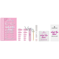 Essence What The Fake! zestaw z sztucznymi paznokciami 02 Cat Eye