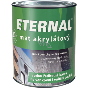 Eternal mat akrylátowy uniwersalny kolor do drewna, metalu, betonu, 10 palisander, 700 g