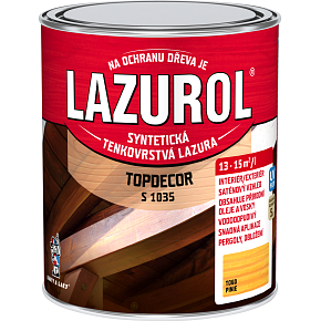 Lazurol Topdecor S1035 cienkowarstwowy impregnat do drewna T060 sosna, 750 ml