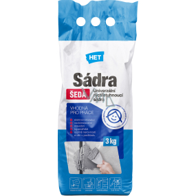 Het gips szary, 3 kg Het gips szary, 3 kg