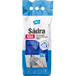 Het gips szary, 3 kg