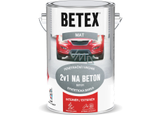 Betex S2131 2v1 základní i vrchní barva na beton 0110 šedá, 5 kg