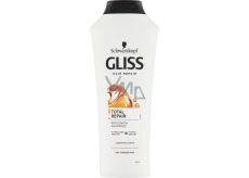 Gliss Total Repair regenerační šampon pro suché vlasy, 400 ml