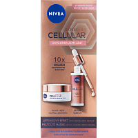 Nivea Cellular Expert Lift 3 strefowe serum, 30 ml + krem na dzień, 50 ml