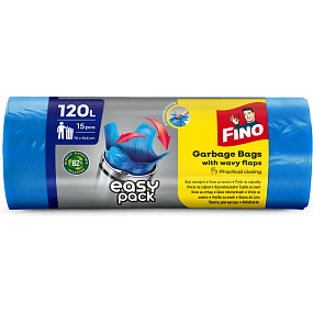 Fino worki na śmieci Easy Pack 120L 15 sztuk