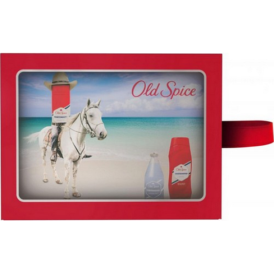 Old Spice White Water deodorant sprej 150 ml + sprchový gel 250 ml + voda po holení 100 ml, kosmetická sada