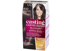 Loreal Paris Casting Creme Gloss farba do włosów 400 ciemny kasztan