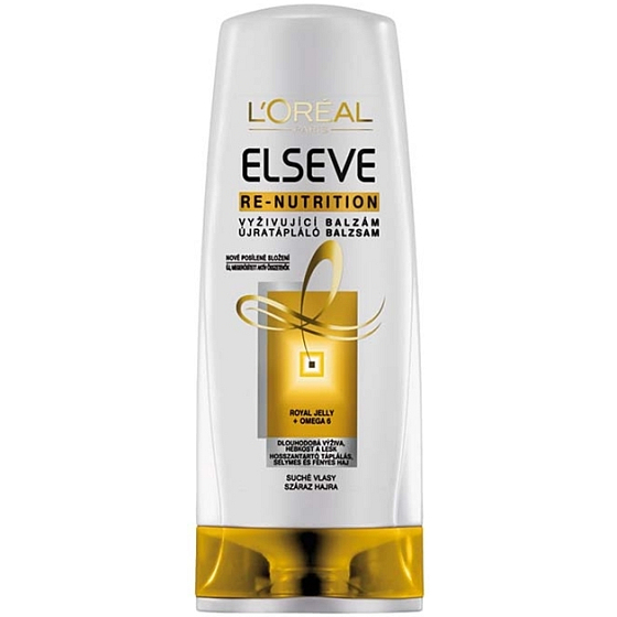 Loreal Paris Elseve Re-Nutrition vyživující balzám pro suché a vysušené vlasy 200 ml