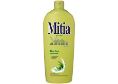 Mitia Aloe & Milk płyn do mycia rąk uzupełnienie 1 l