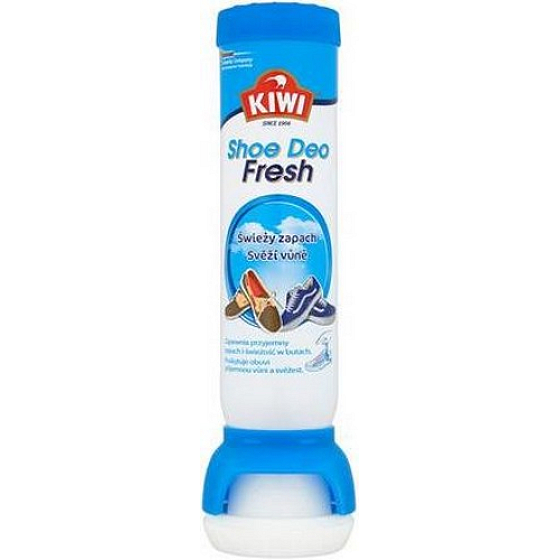 Kiwi Shoe Deo Fresh Přípravek na ošetřování obuvi neutralizuje nepříjemné pachy 100 ml