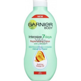 Garnier Intensive 7 days zjemňující tělové mléko s mangovým olejem 400 ml