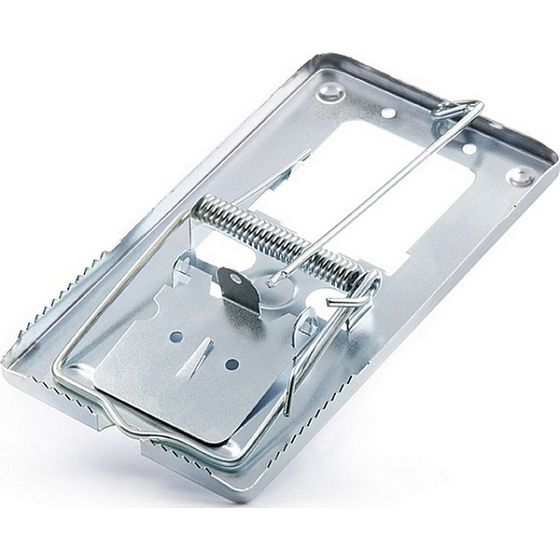 Bros Metalowa pułapka na szczury 9 cm x 16 cm 1 sztuka