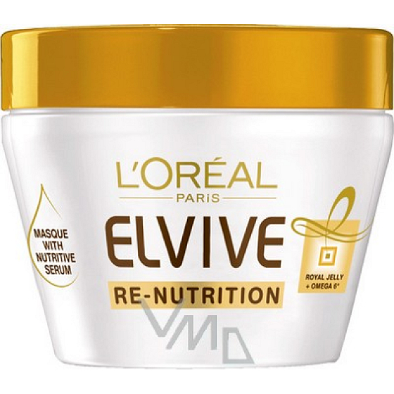 Loreal Paris Elseve Výživa & Lesk intenzivní vyživující maska 300 ml
