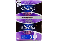 Always Platinum Ultra Night wkładki higieniczne z skrzydełkami 2 x 6 sztuk