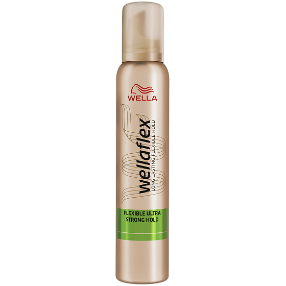 Wella Wellaflex Flexible Ultra Strong Hold ultra mocne utrwalenie piankowe 200 ml