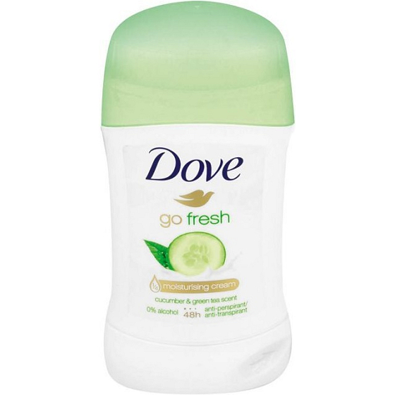 Dove Go Fresh Touch Ogórek & Zielona herbata antyperspirant dezodorant w sztyfcie dla kobiet 40 ml