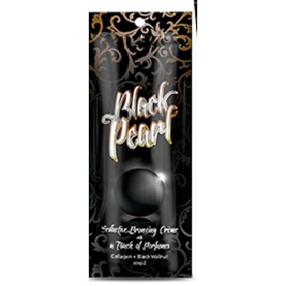 Soleo Black Pearl Silně tónující bronzer s kolagenem a vůní parfému 5 ml do solária