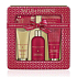 Baylis & Harding Fík a Granátové jablko tekuté tělové mýdlo 300 ml + sprchový krém 130 ml + mýdlo 150 g + krém na ruce a tělo 130 g + ručníček, v plechové dóze kosmetická sada