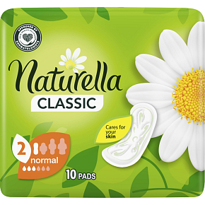 Naturella wkładki damskie Classic Standard, 10 sztuk