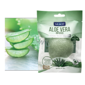 Nuage Konjac z aktywnym Aloe Vera gąbka do demakijażu 1 sztuka