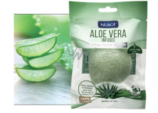 Nuage Konjac z aktywnym Aloe Vera gąbka do demakijażu 1 sztuka
