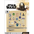 Epee Merch Star Wars - Sada magnetek Mandalorian 18 kusů