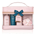 Baylis & Harding Jojoba, wanilia i olej migdałowy żel do mycia 300 ml + krem pod prysznic 300 ml + mleczko do ciała 200 ml + gąbka do mycia + kosmetyczna torba 2 szt., zestaw kosmetyczny dla kobiet