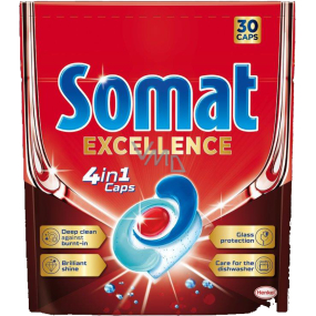 Somat tabletki do zmywarki Excellence 4w1 30 sztuk