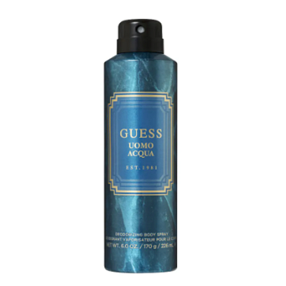 Guess Uomo Acqua Men dezodorant spray dla mężczyzn 170 g