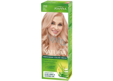 Joanna Naturia kolor do włosów z mlecznymi proteinami 208 Różowy blond