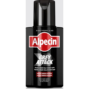 Alpecin szampon kofeinowy do włosów Grey Attack, 200 ml