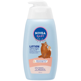 Nivea Baby Soft & light nawilżające mleczko do ciała 500 ml