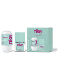 Nike A Sparkling Day woda toaletowa 30 ml + dezodorant roll-on 50 ml, zestaw prezentowy dla kobiet