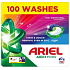 Ariel All in 1 Pods Color gelové kapsle na praní na barevné prádlo 100 kusů