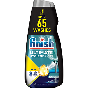 Finish Ultimate Lemon żel do zmywarki duo 2 x 650 ml