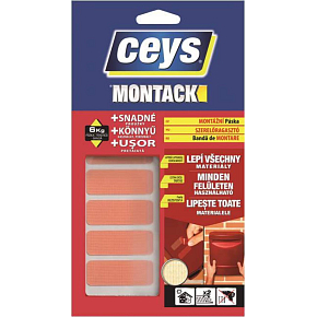 Ceys Montack Express taśmy montażowe dwustronne, 48 × 18 mm, 10 sztuk