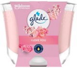 Glade świeca zapachowa Maxi I Love You, 204 g