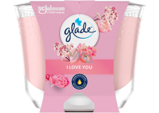 Glade svíčka vonná Maxi I Love You, 204 g