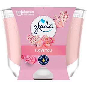 Glade świeca zapachowa Maxi I Love You, 204 g