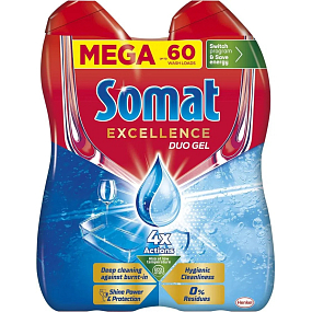 Somat Excellence Mega Hygienic Cleanliness 60 dawek, 1,08 l